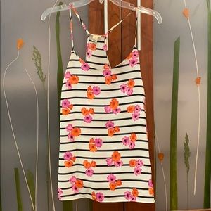 Floral tank top
